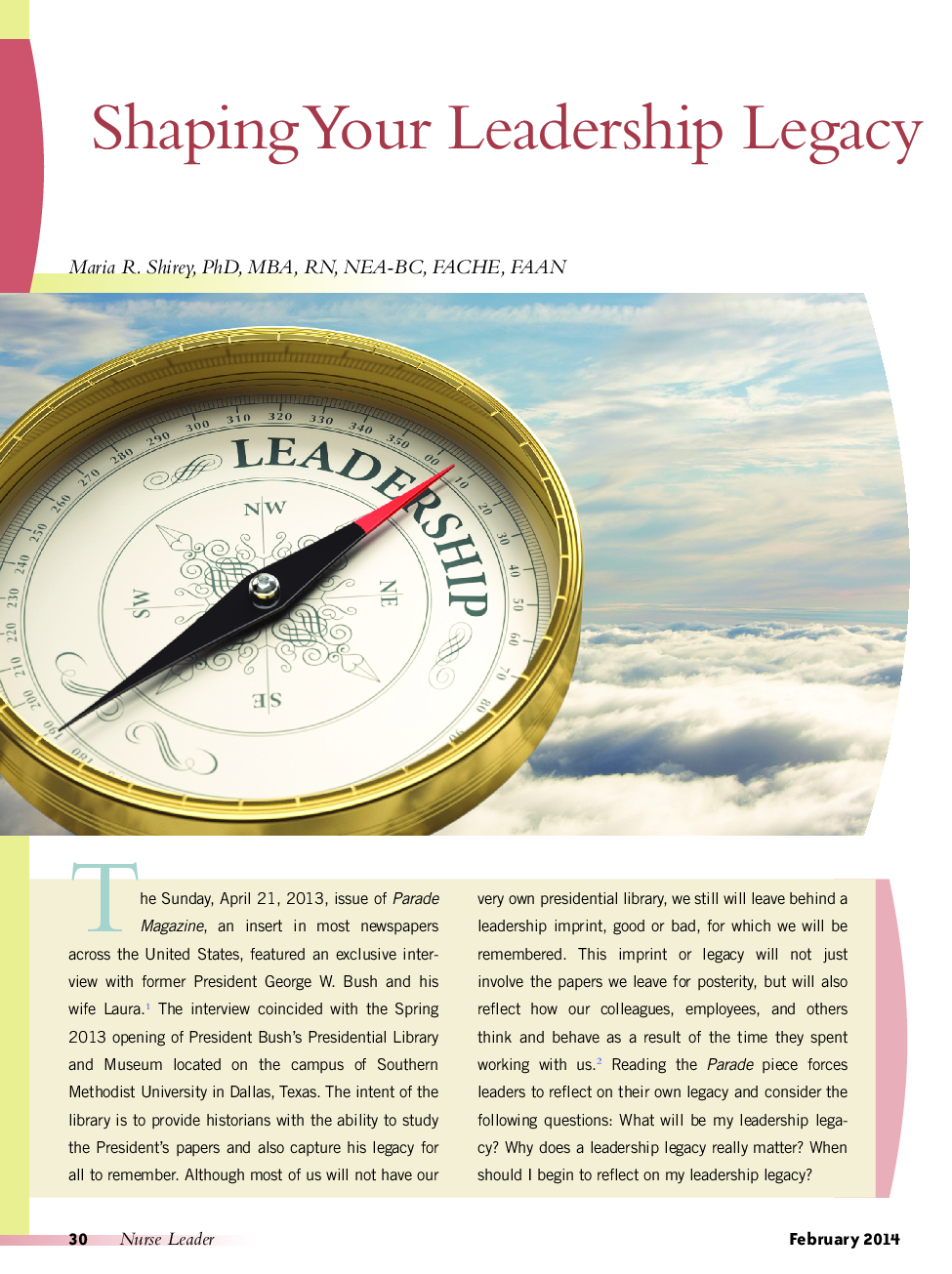 Shaping Your Leadership Legacy