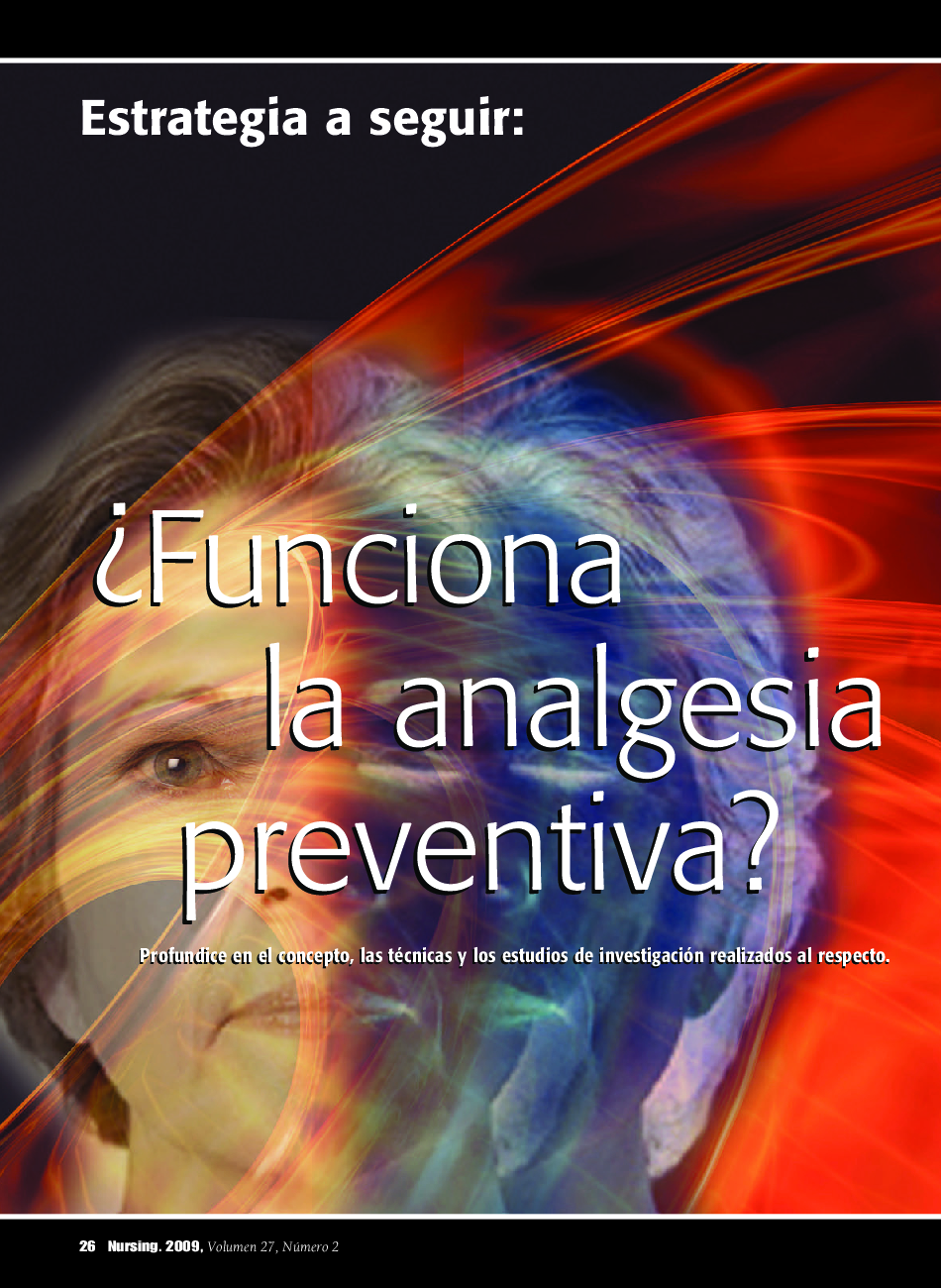 Estrategia a seguir: Â¿Funciona la analgesia preventiva?