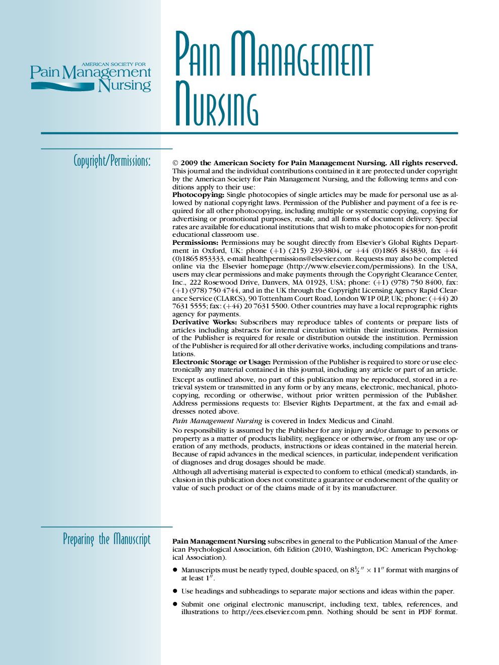 Information for Authors