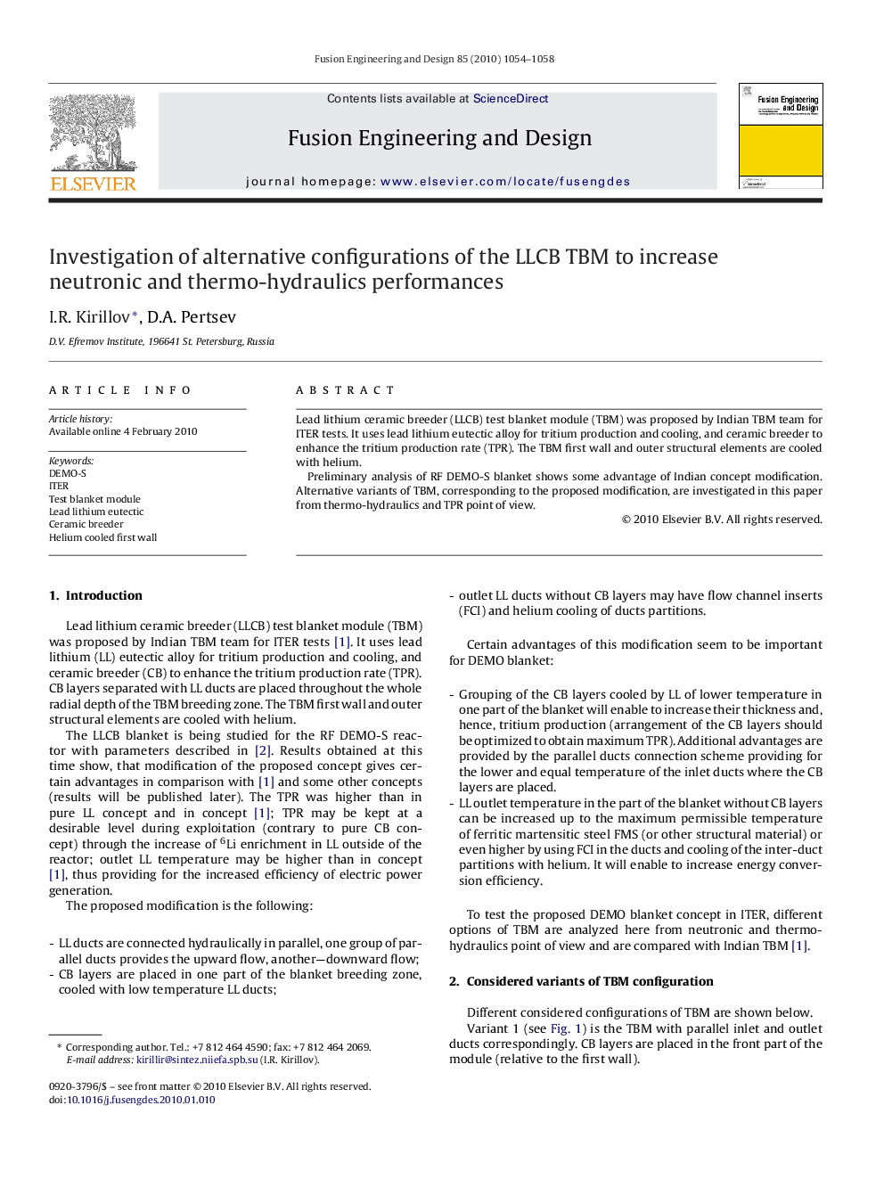 Investigation of alternative configurations of the LLCB TBM to increase neutronic and thermo-hydraulics performances