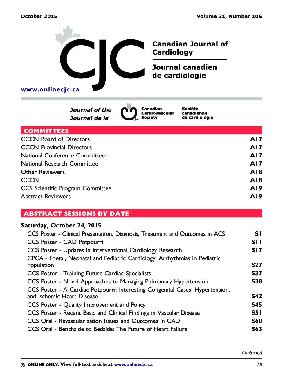 Table of Contents