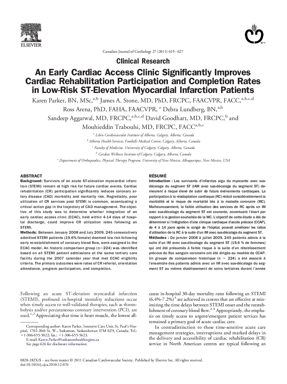 An Early Cardiac Access Clinic Significantly Improves Cardiac Rehabilitation Participation and Completion Rates in Low-Risk ST-Elevation Myocardial Infarction Patients 