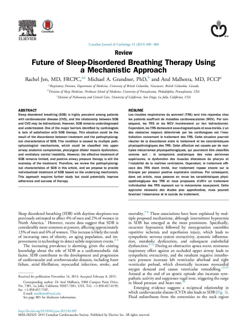 Future of Sleep-Disordered Breathing Therapy Using a Mechanistic Approach 