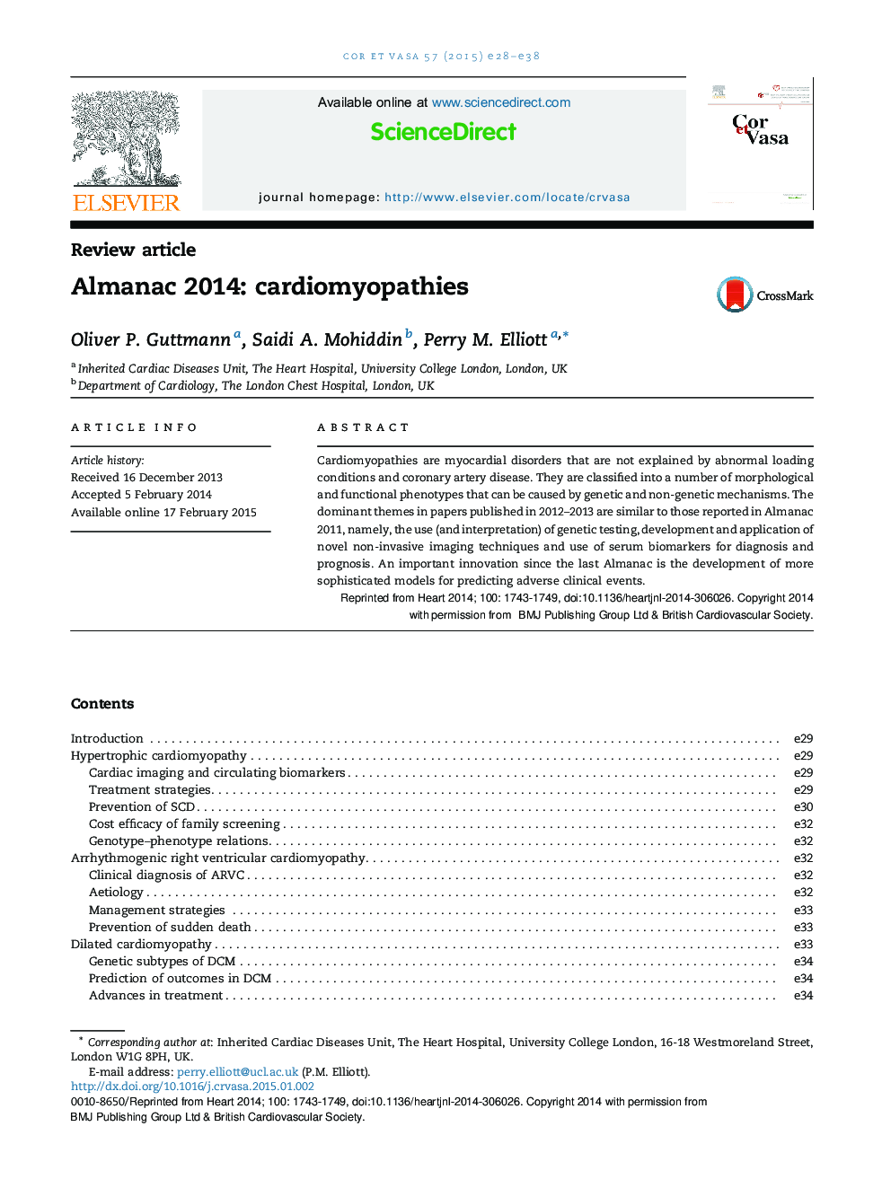 Almanac 2014: cardiomyopathies