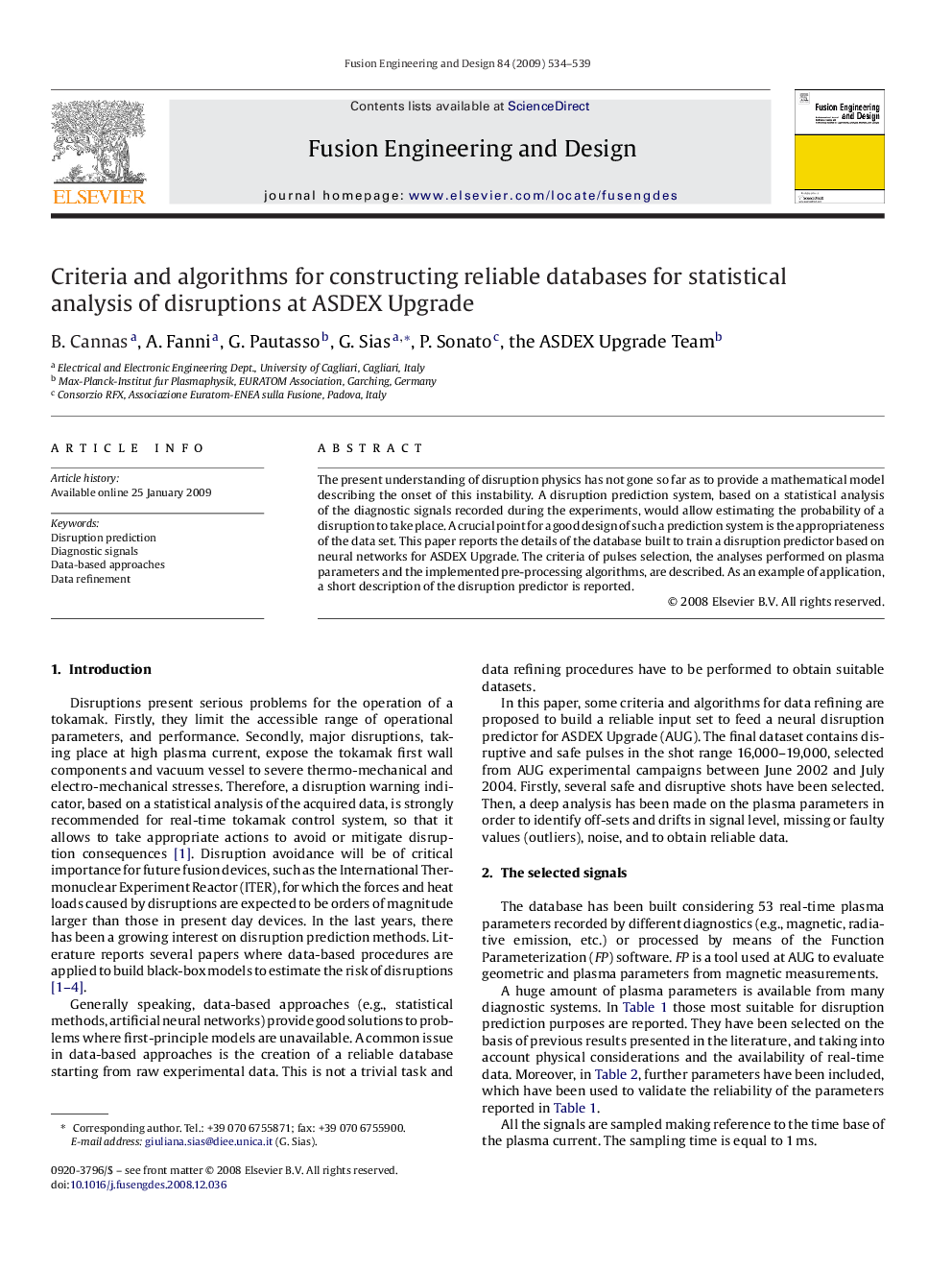 Criteria and algorithms for constructing reliable databases for statistical analysis of disruptions at ASDEX Upgrade