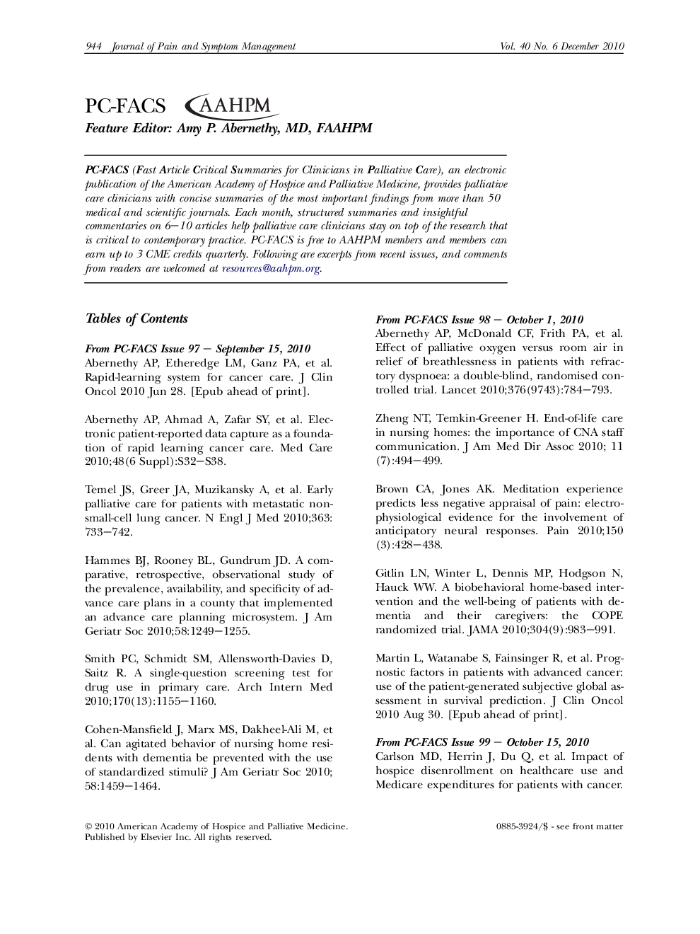 عکس صفحه اول مقاله: PC-FACS PC-FACS