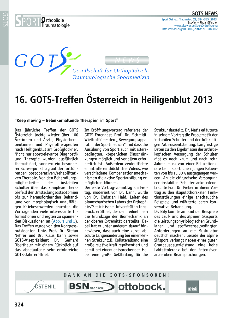 16. GOTS-Treffen Ãsterreich in Heiligenblut 2013