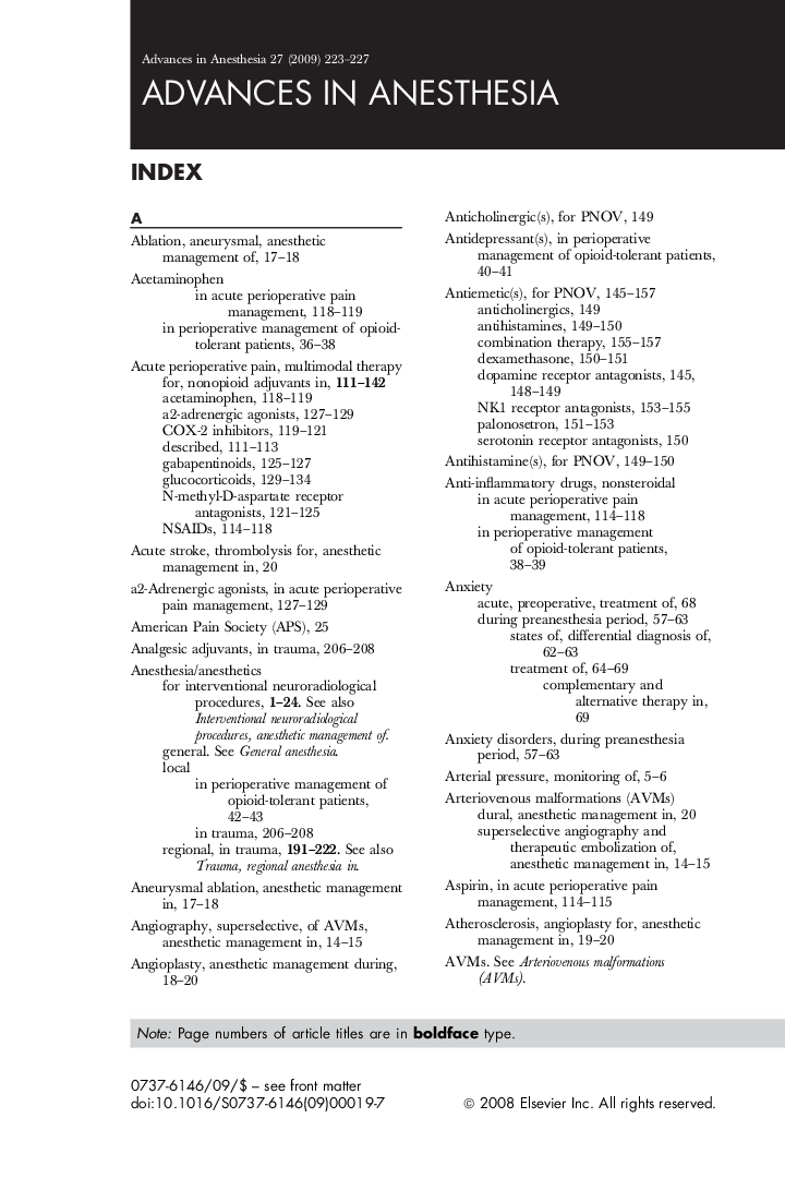 عکس صفحه اول مقاله: Index Index