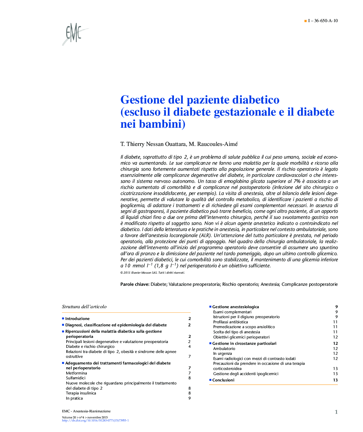 مدیریت بیماران دیابتی (به استثنای دیابت بارداری و دیابت در کودکان) 