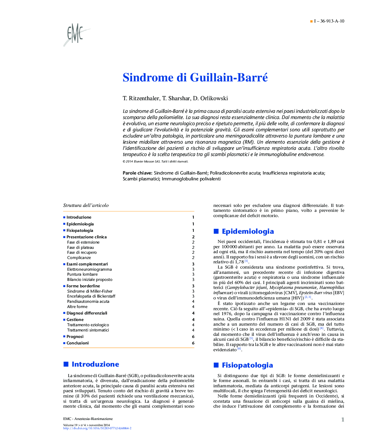 Sindrome di Guillain-Barré