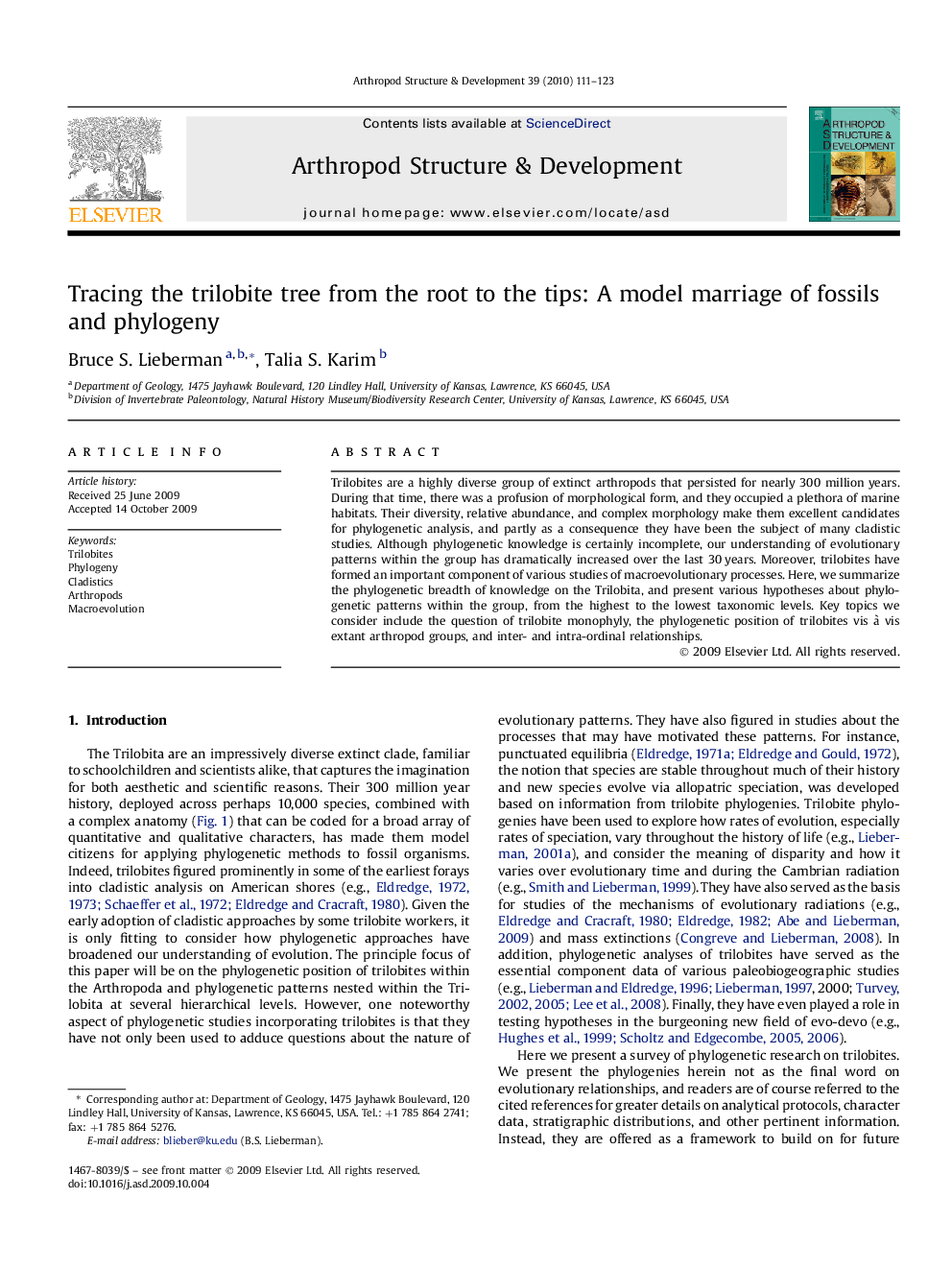 Tracing the trilobite tree from the root to the tips: A model marriage of fossils and phylogeny