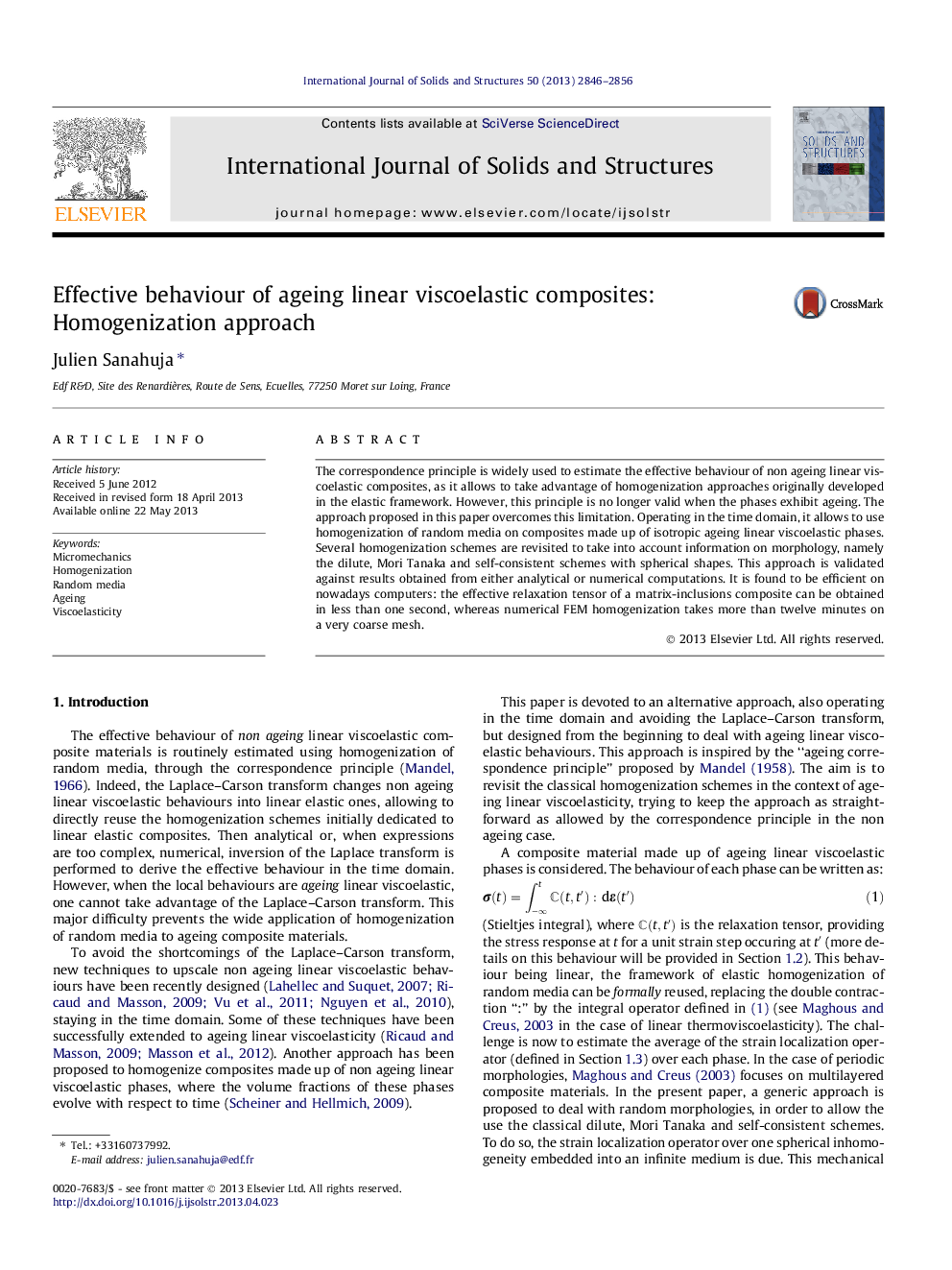 Effective behaviour of ageing linear viscoelastic composites: Homogenization approach