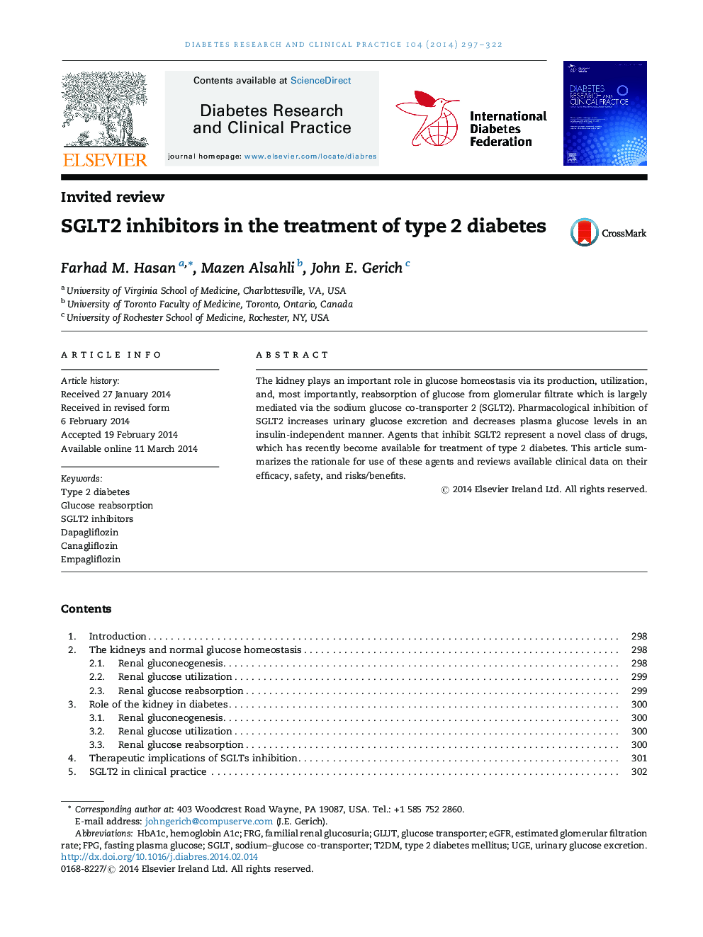 SGLT2 inhibitors in the treatment of type 2 diabetes