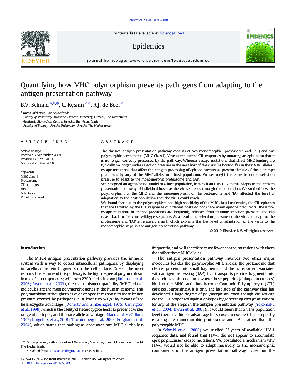 Quantifying how MHC polymorphism prevents pathogens from adapting to the antigen presentation pathway