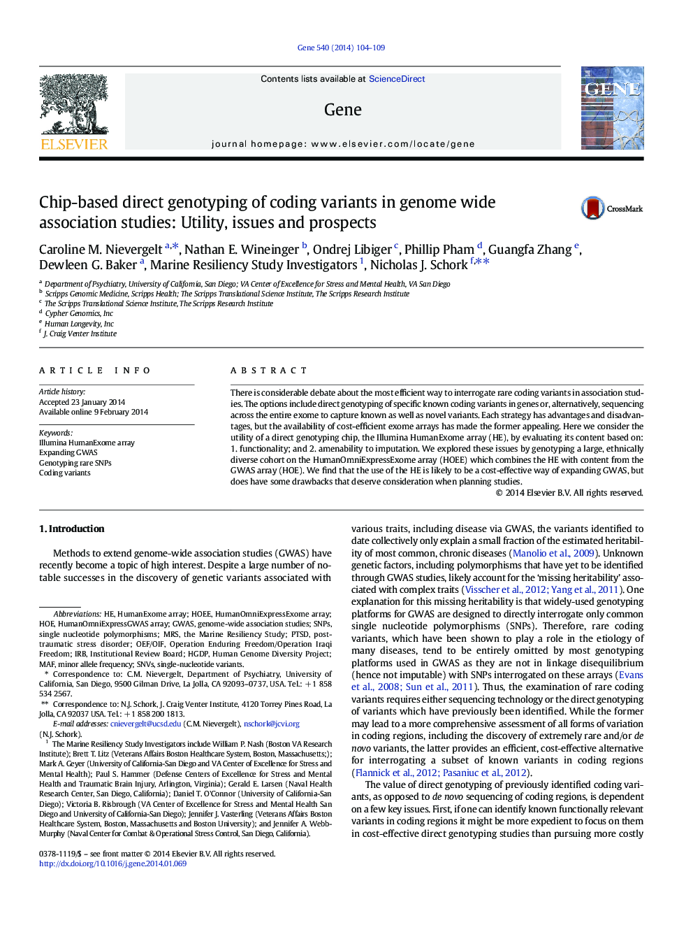 Chip-based direct genotyping of coding variants in genome wide association studies: Utility, issues and prospects