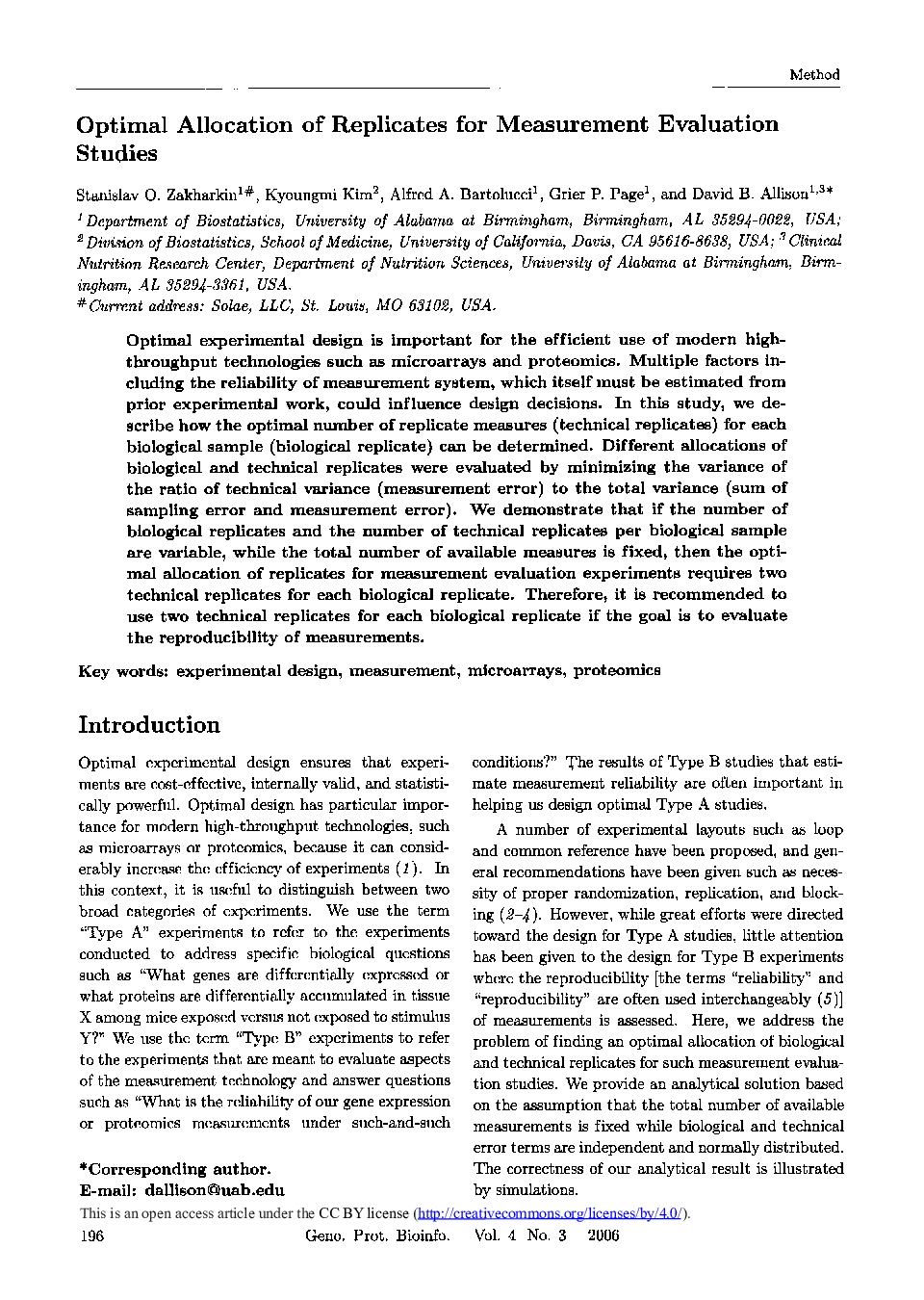 Optimal Allocation of Replicates for Measurement Evaluation Studies