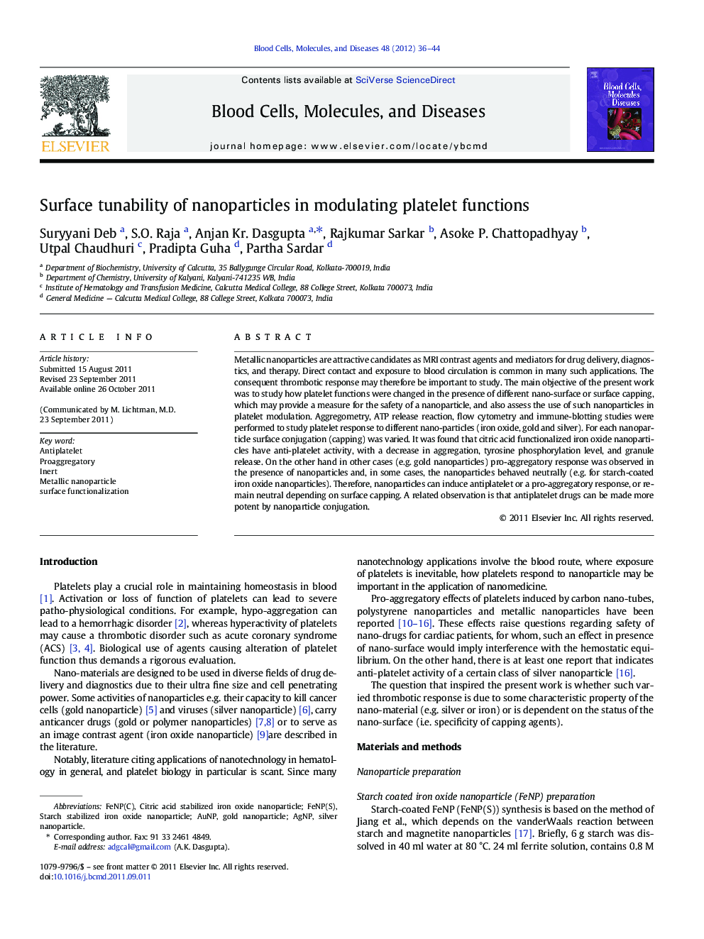 Surface tunability of nanoparticles in modulating platelet functions