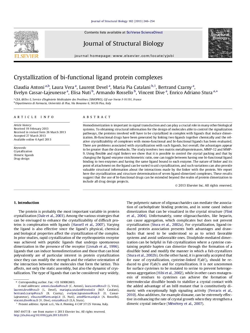 Crystallization of bi-functional ligand protein complexes