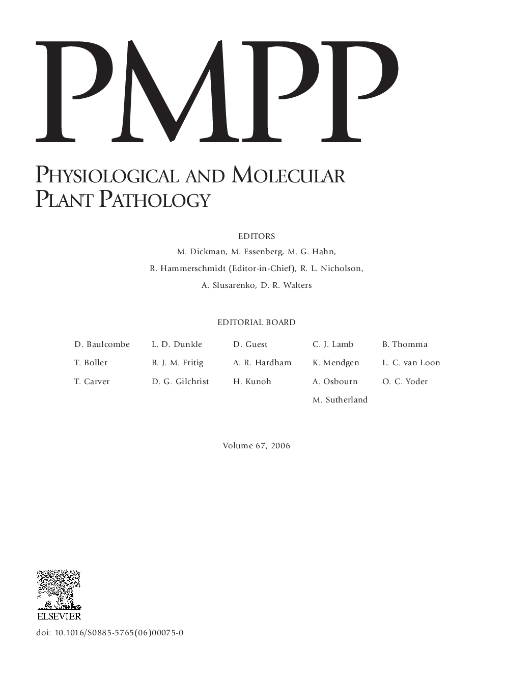 Volume cotents and author index