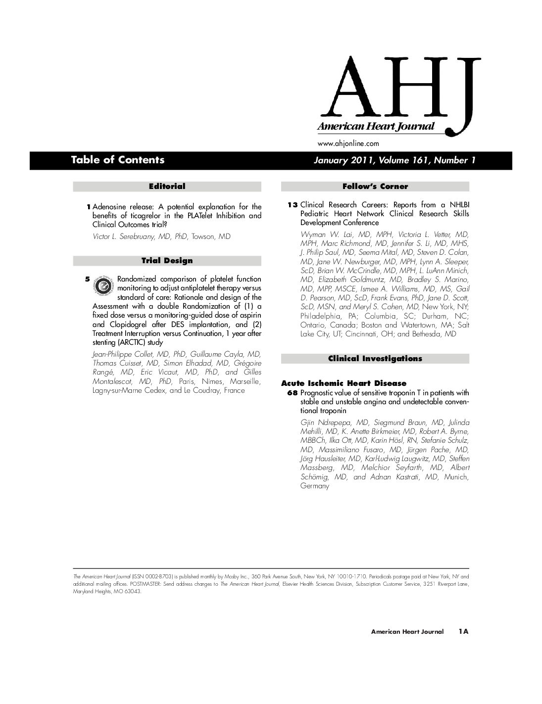 Table of Contents