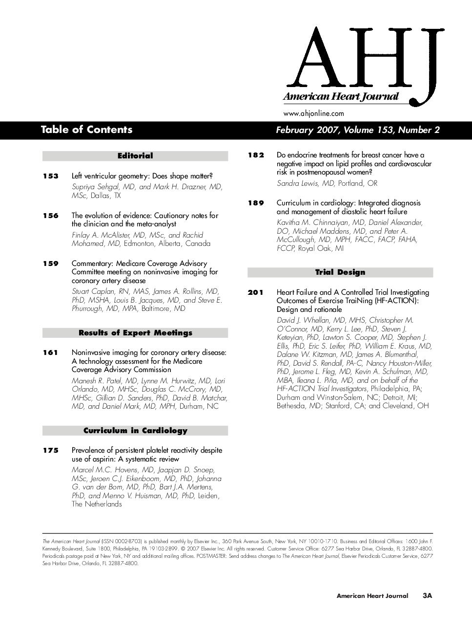 Table of Contents