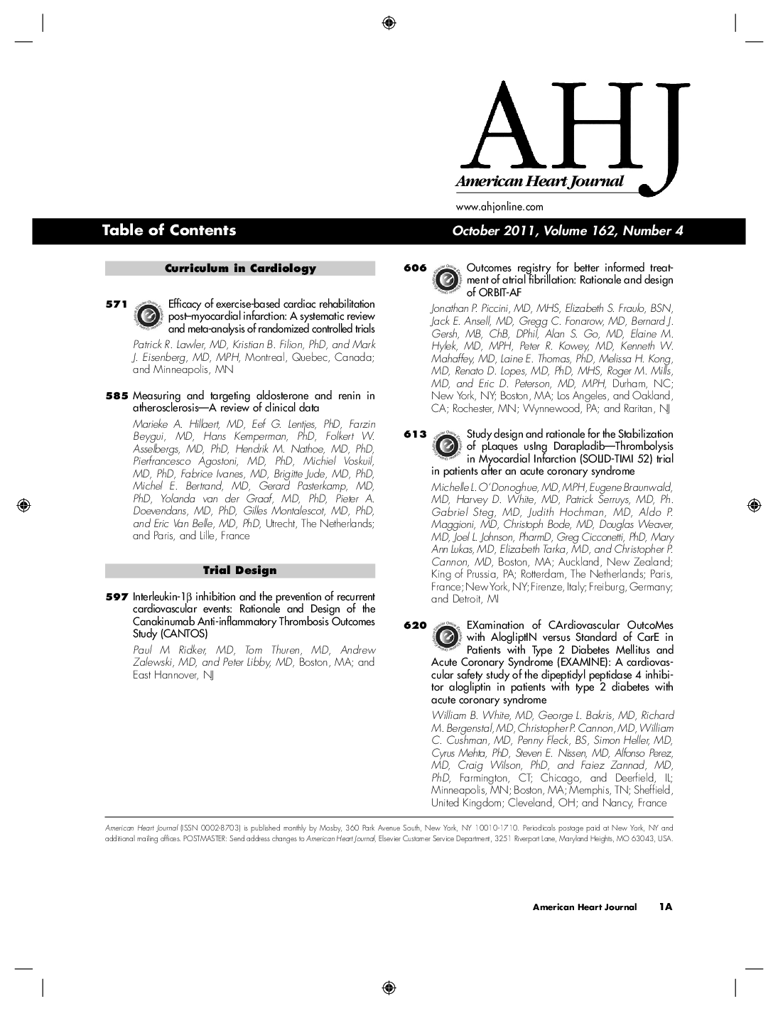Table of Contents