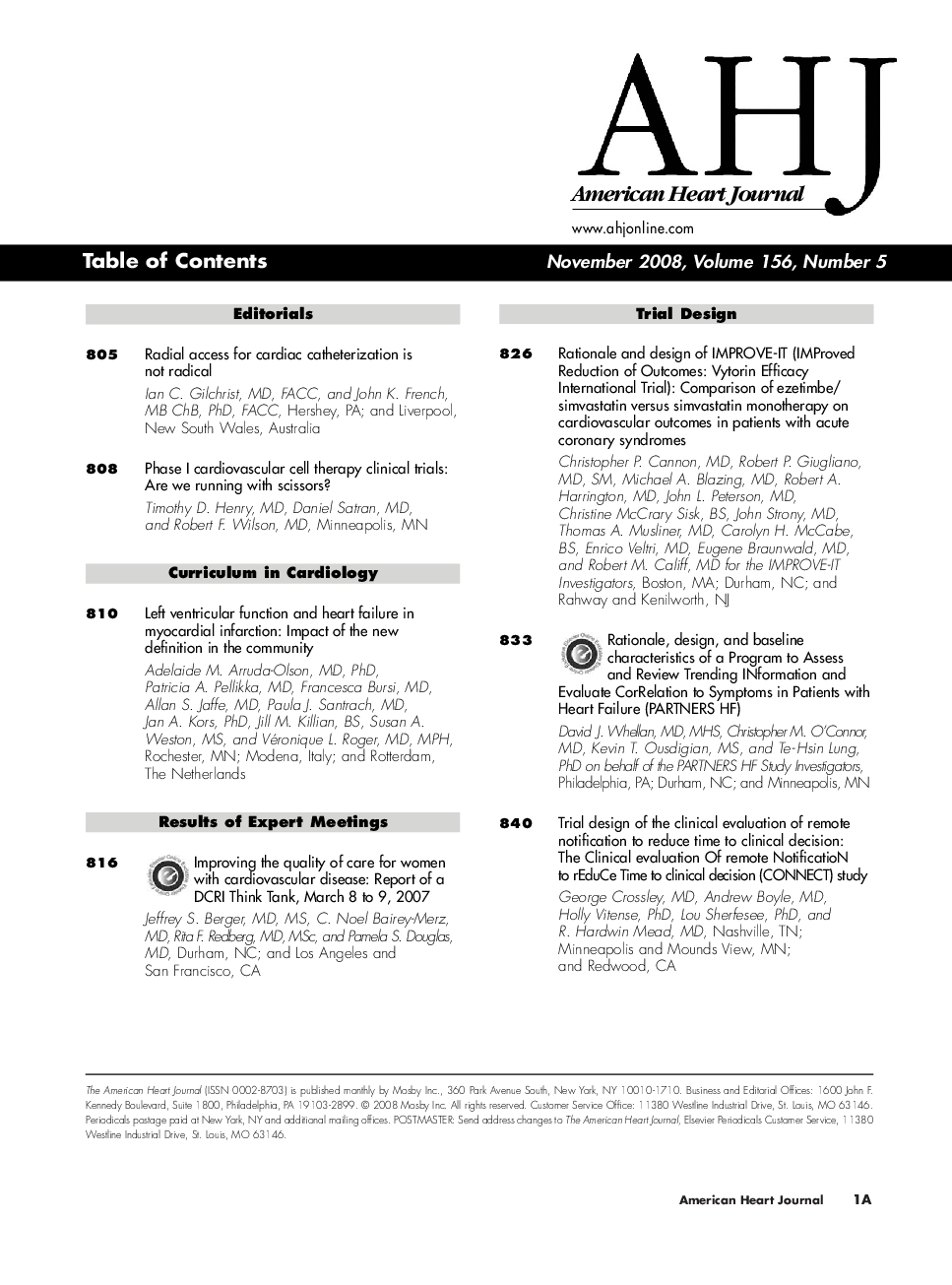 Table of Contents