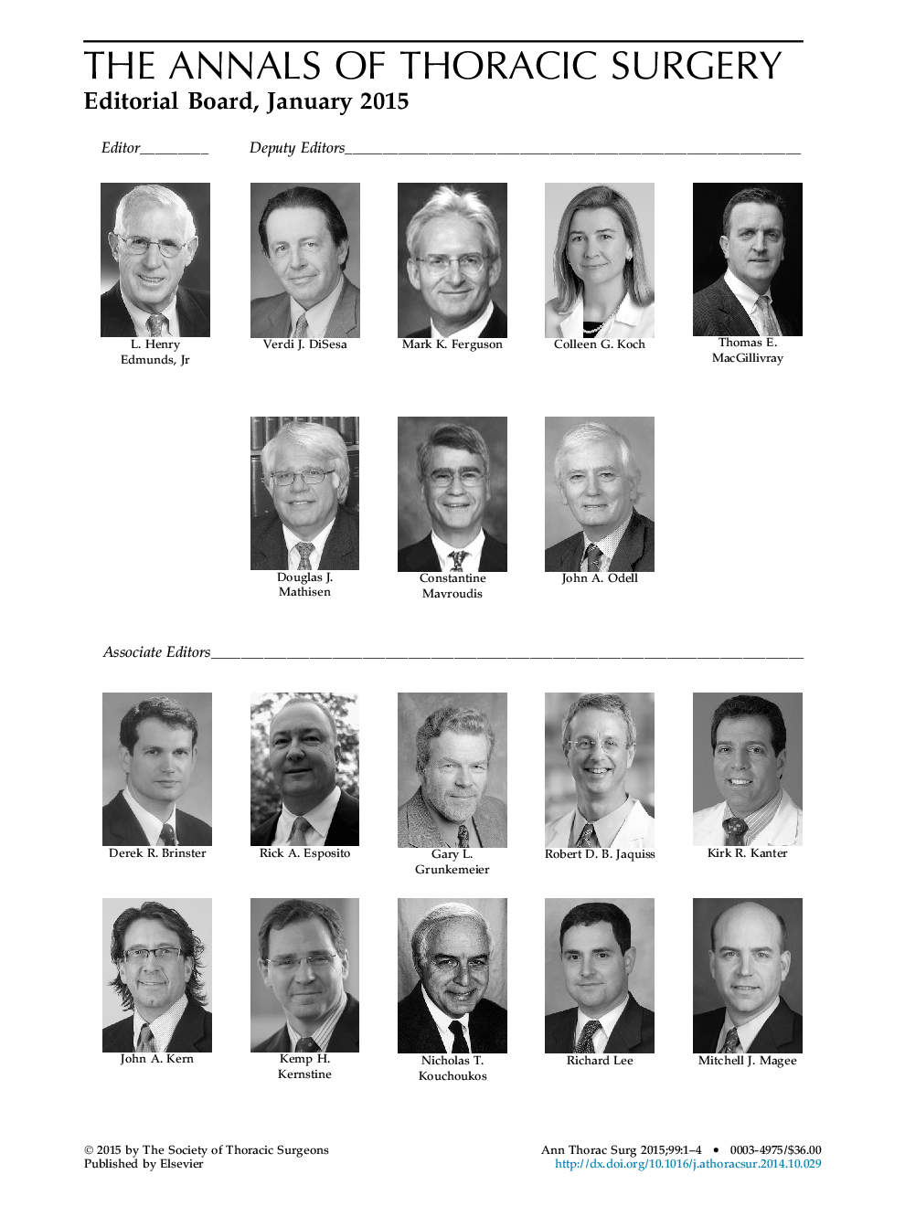 The Annals of Thoracic Surgery