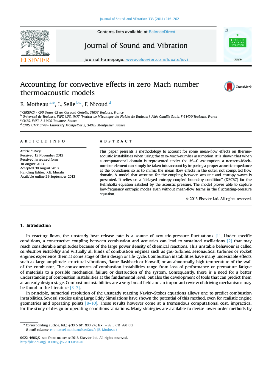 Accounting for convective effects in zero-Mach-number thermoacoustic models