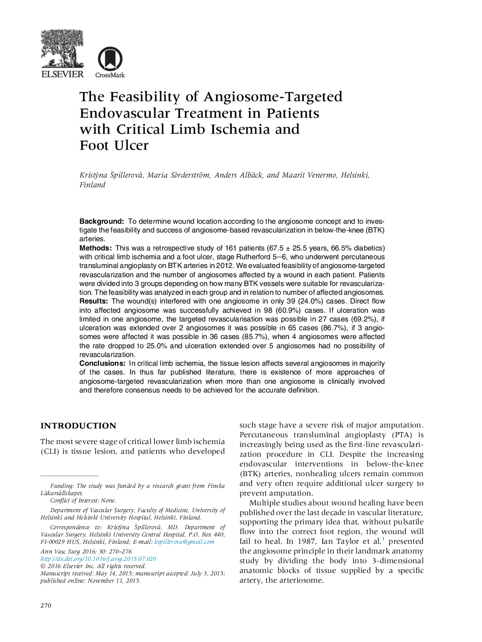 امکان سنجی درمان آندوسکوپی هدفمند با آنژیوزوم در بیماران مبتلا به ایسکمی و اگزمای بالایی جسمی 