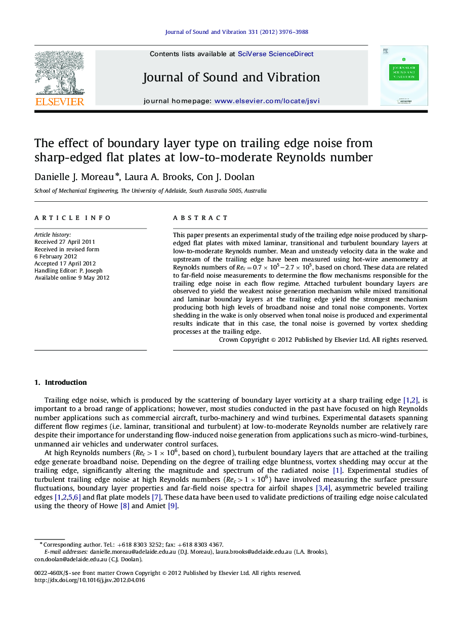 The effect of boundary layer type on trailing edge noise from sharp-edged flat plates at low-to-moderate Reynolds number