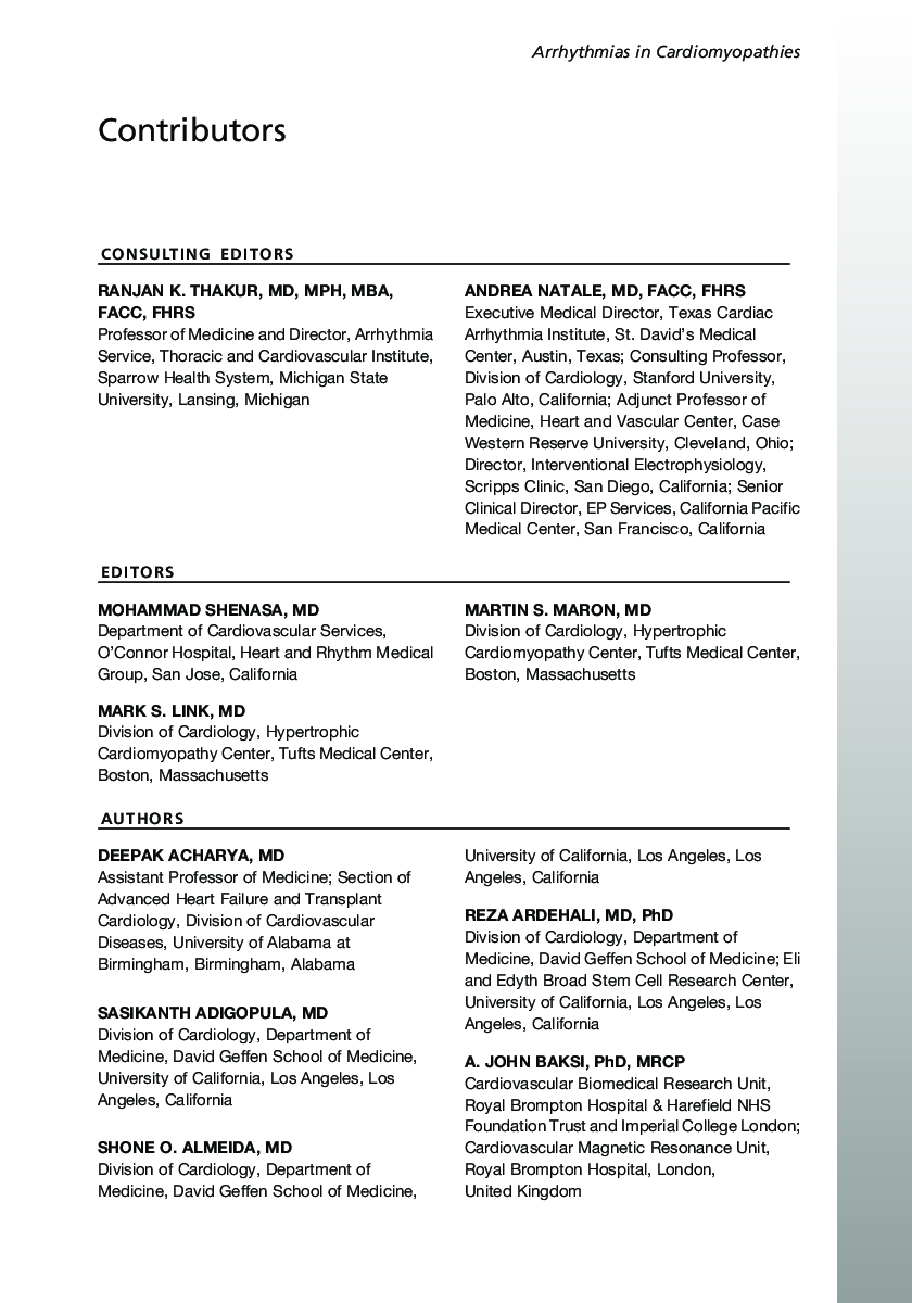 Contributors