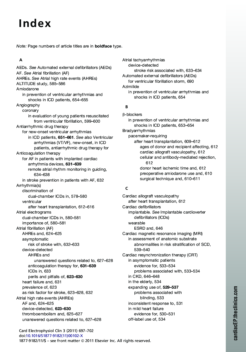 عکس صفحه اول مقاله: Index Index
