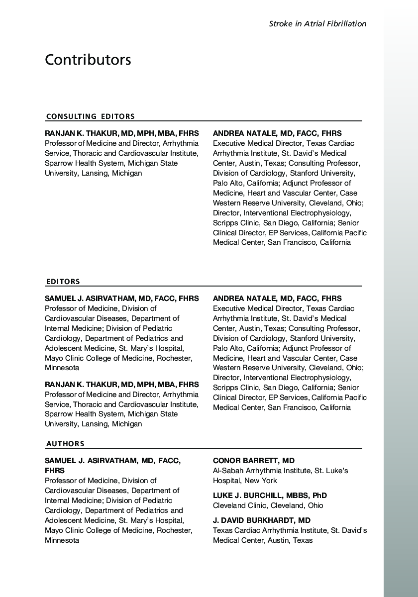 Contributors