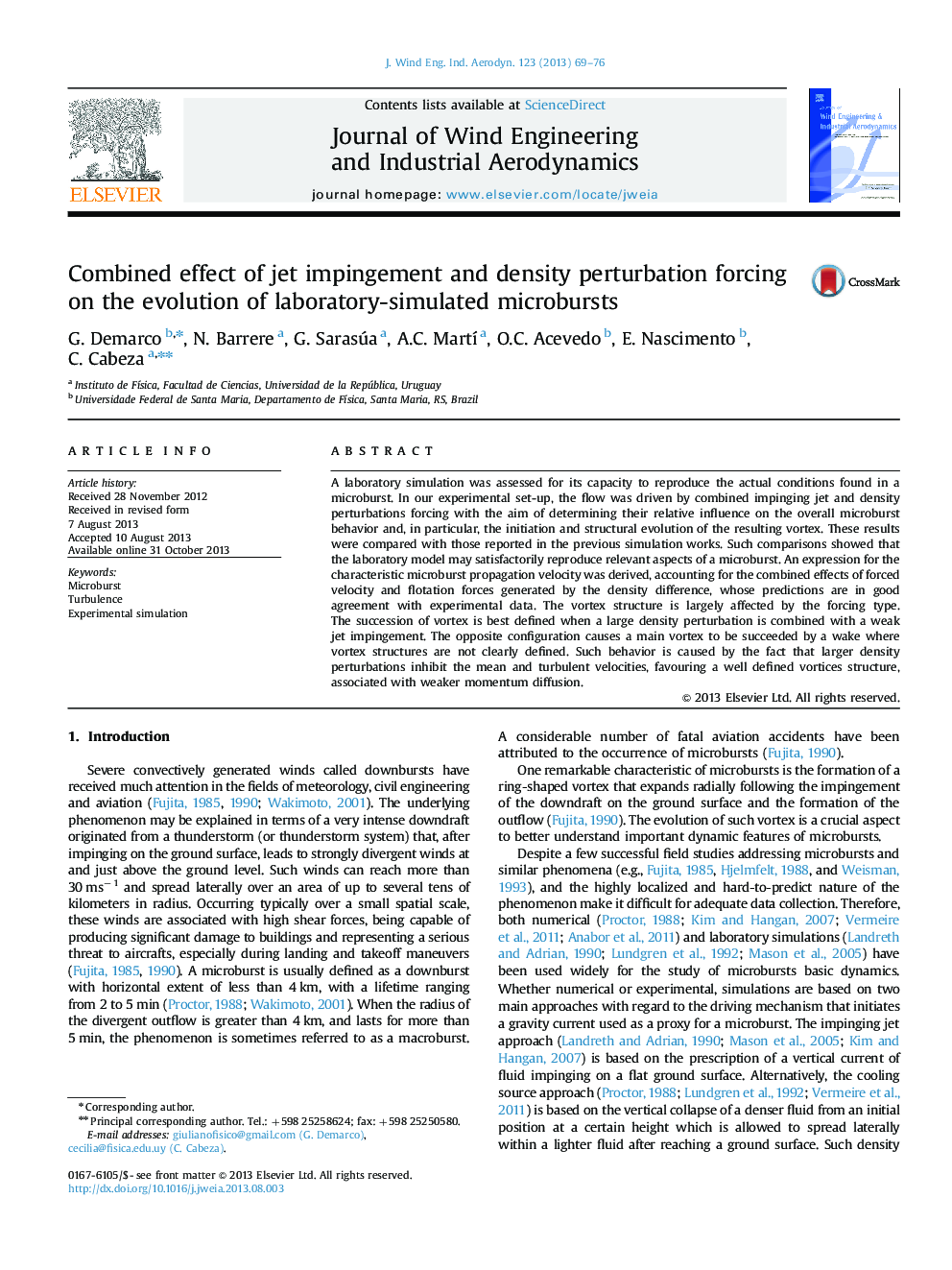 Combined effect of jet impingement and density perturbation forcing on the evolution of laboratory-simulated microbursts