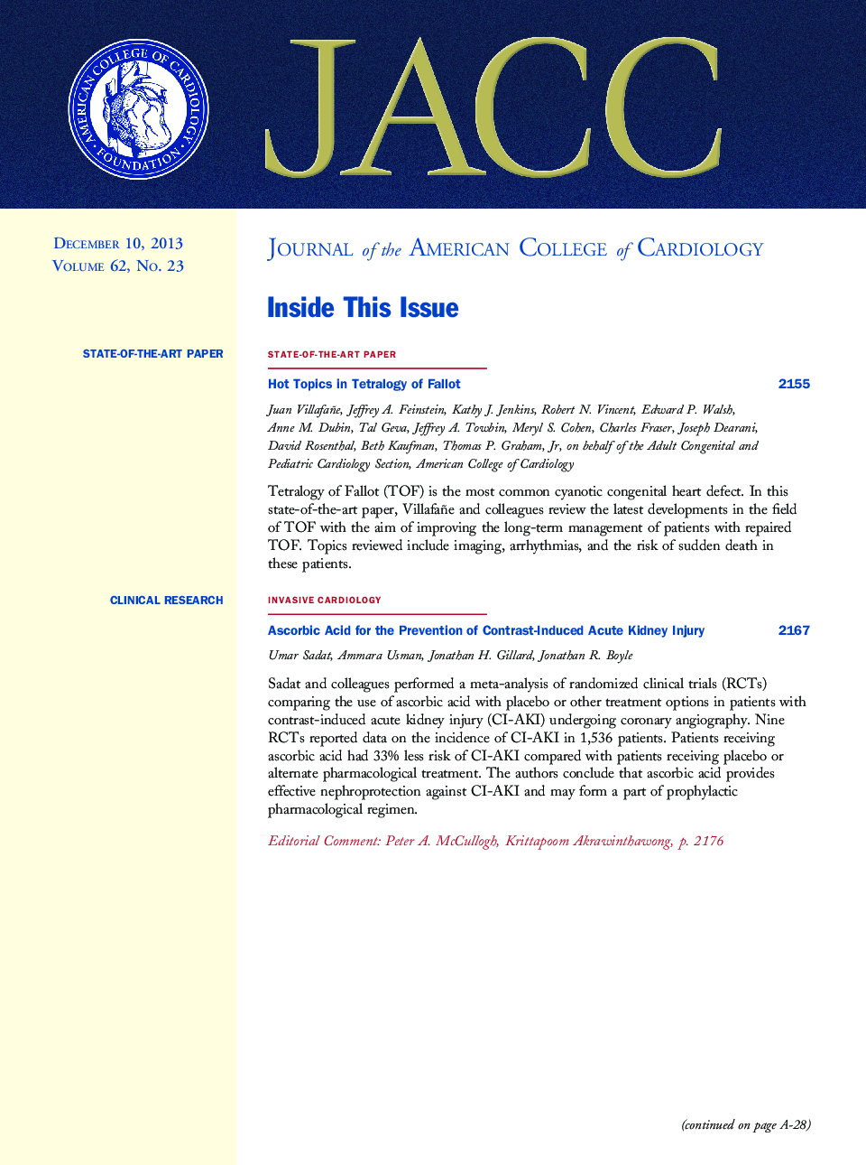 Inside This Issue