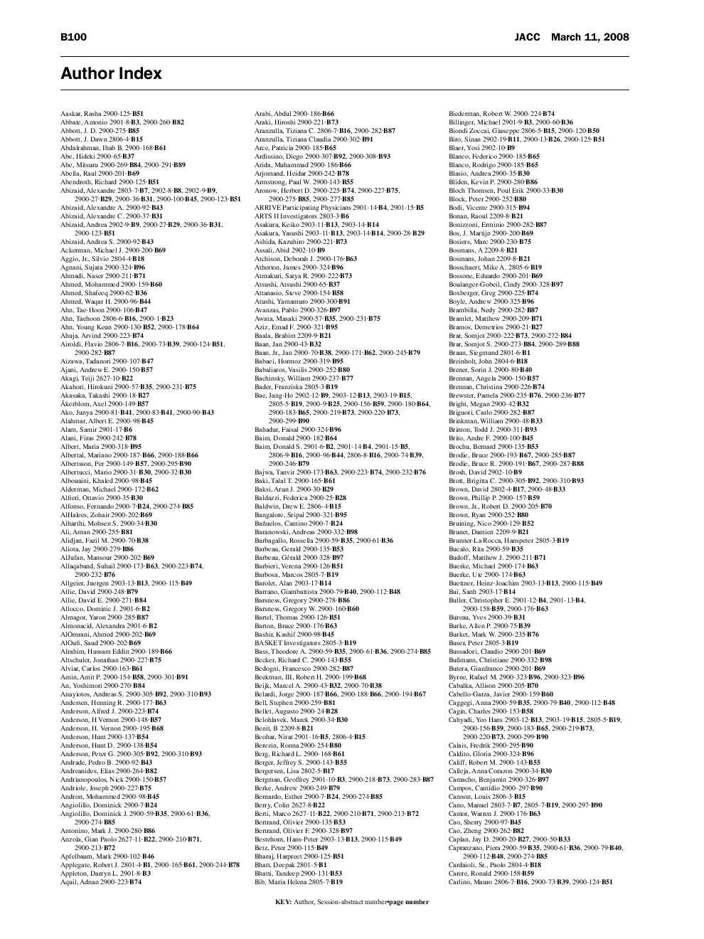 Author Index