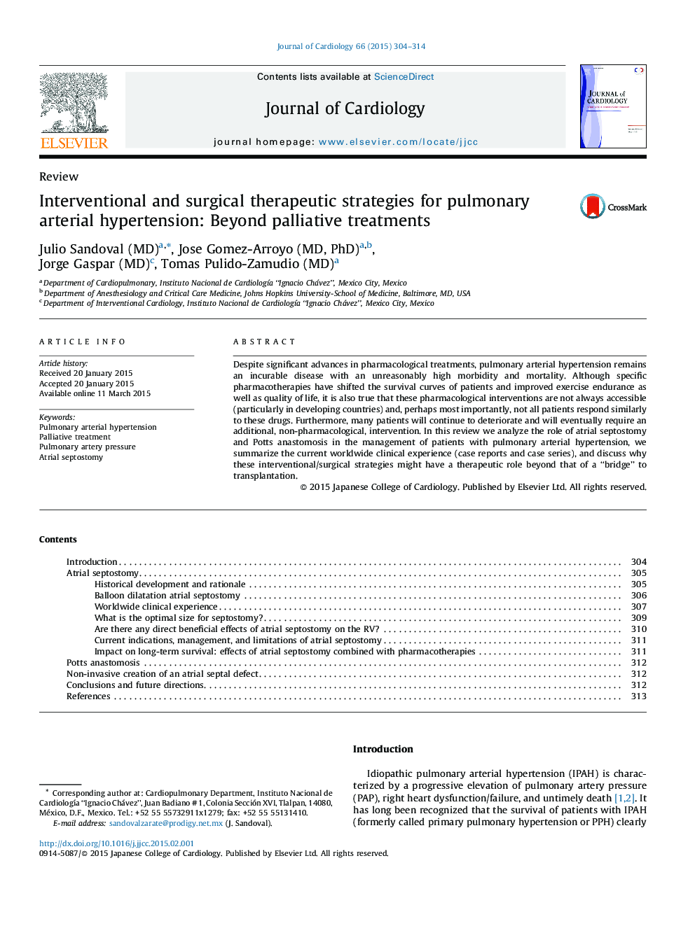 Interventional and surgical therapeutic strategies for pulmonary arterial hypertension: Beyond palliative treatments