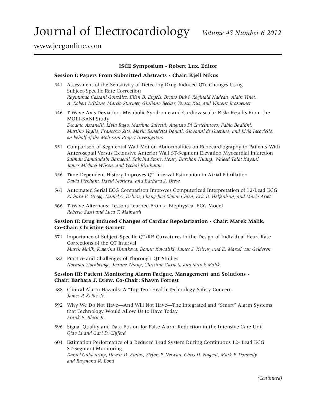 Table of Contents