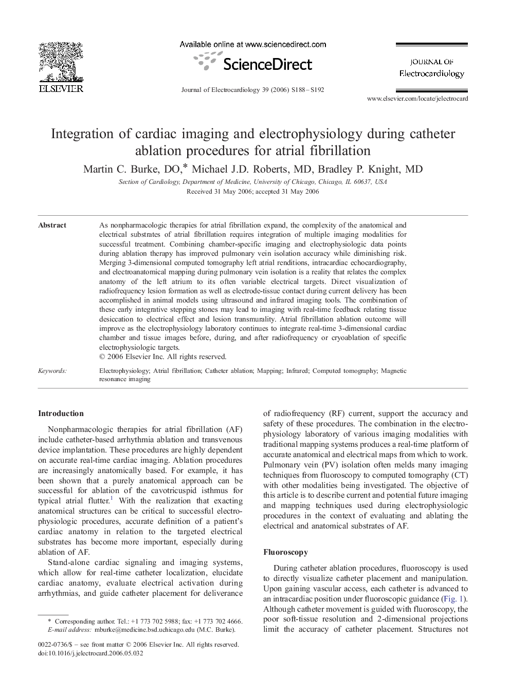 Integration of cardiac imaging and electrophysiology during catheter ablation procedures for atrial fibrillation