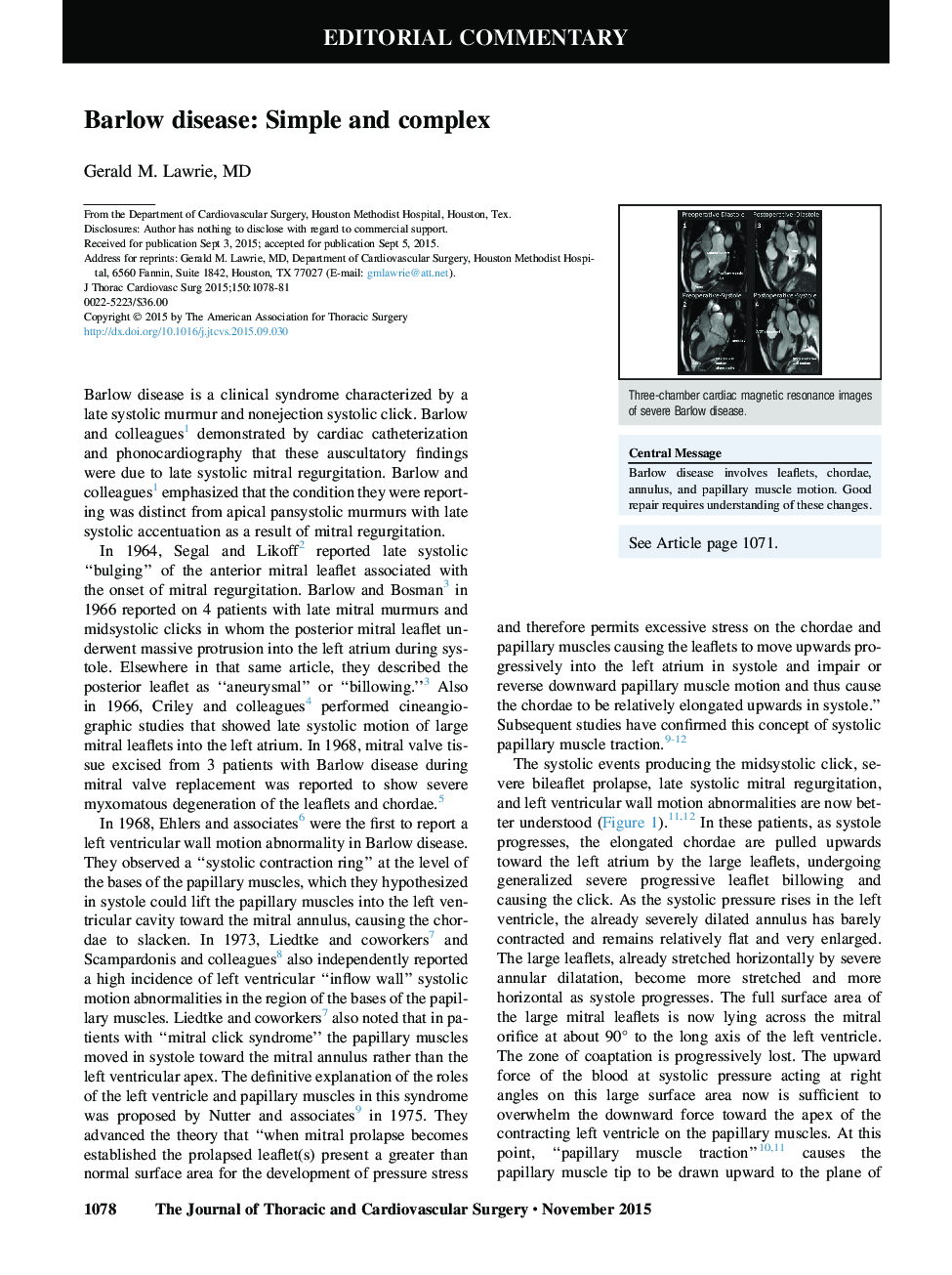 Barlow disease: Simple and complex