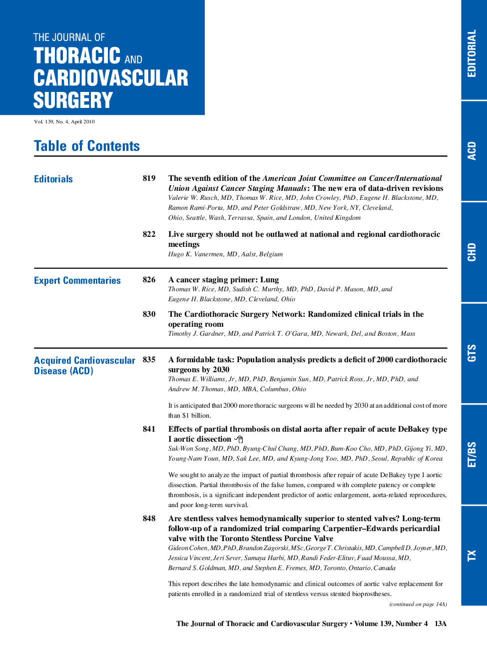 Table of Contents