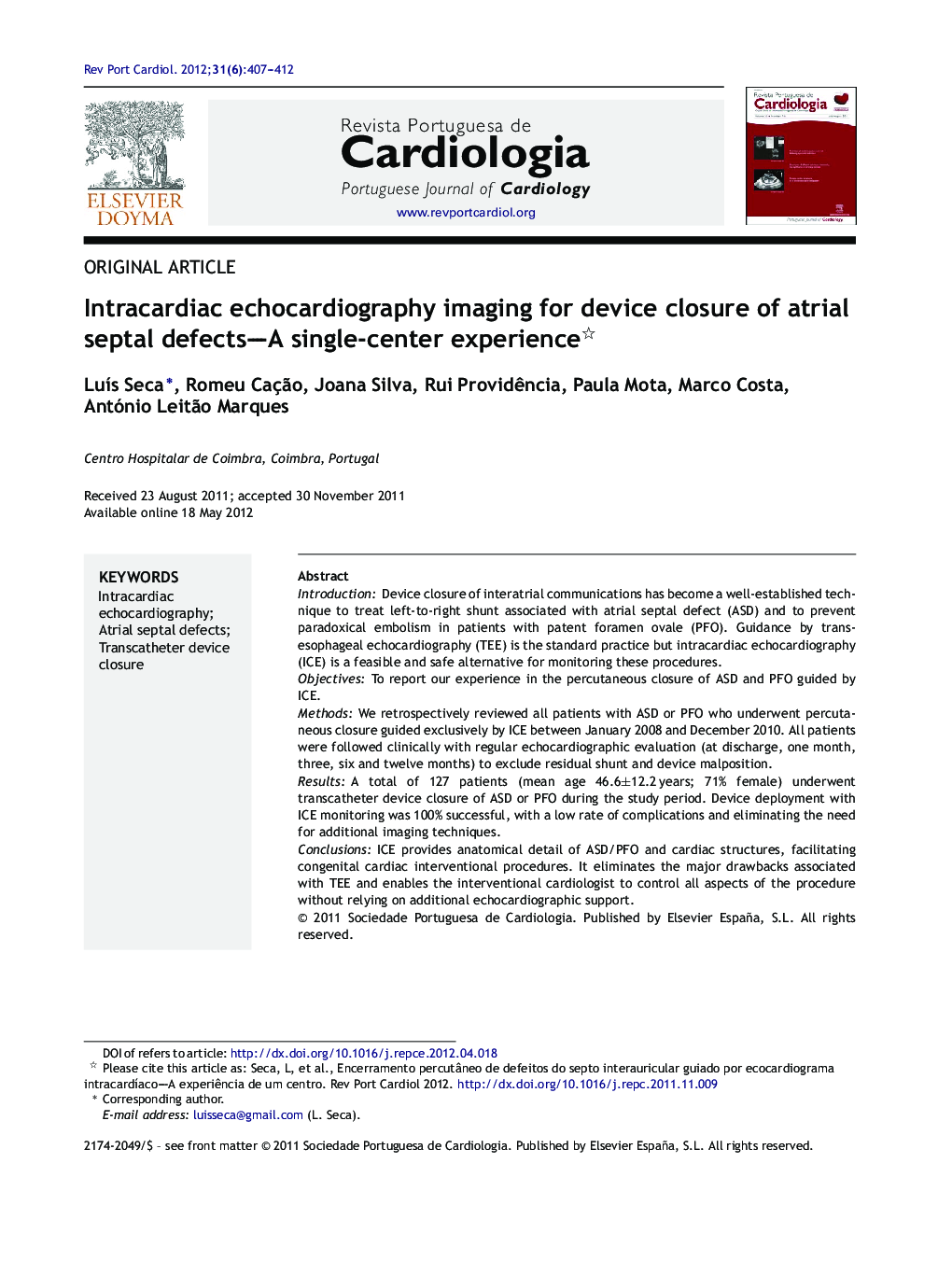 Intracardiac echocardiography imaging for device closure of atrial septal defects-A single-center experience