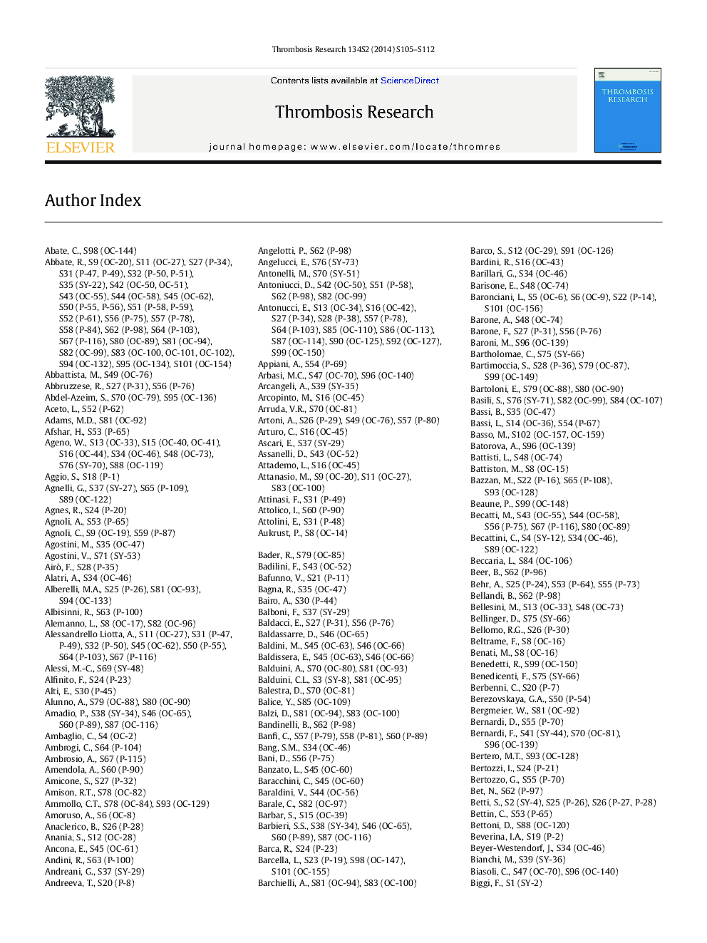Author Index