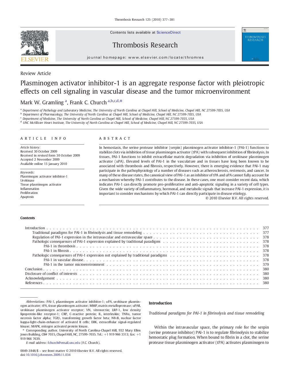 Plasminogen activator inhibitor-1 is an aggregate response factor with pleiotropic effects on cell signaling in vascular disease and the tumor microenvironment