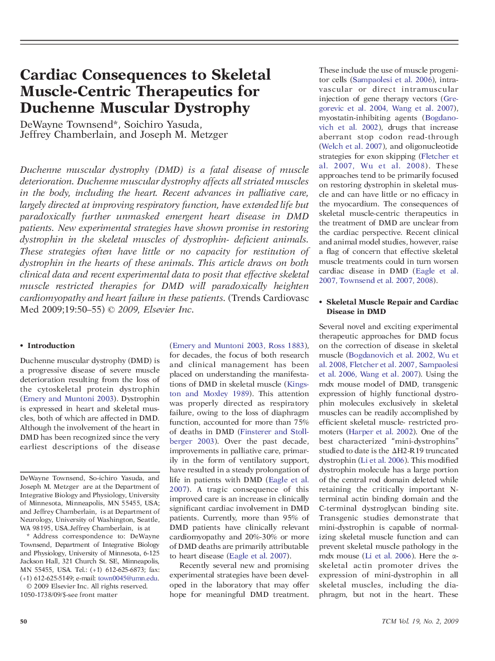 Cardiac Consequences to Skeletal Muscle-Centric Therapeutics for Duchenne Muscular Dystrophy
