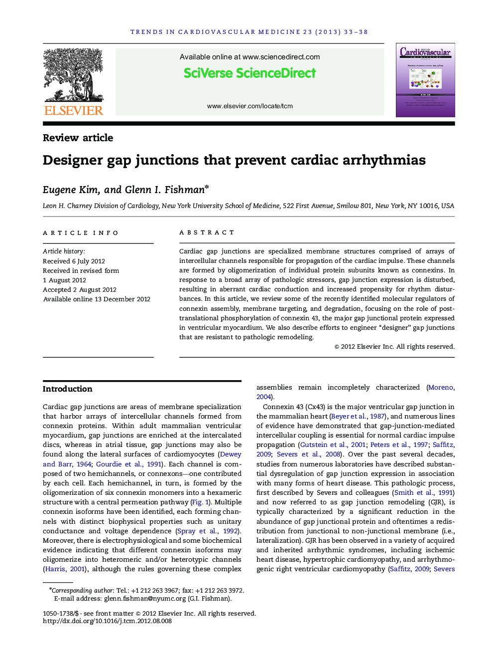 Designer gap junctions that prevent cardiac arrhythmias