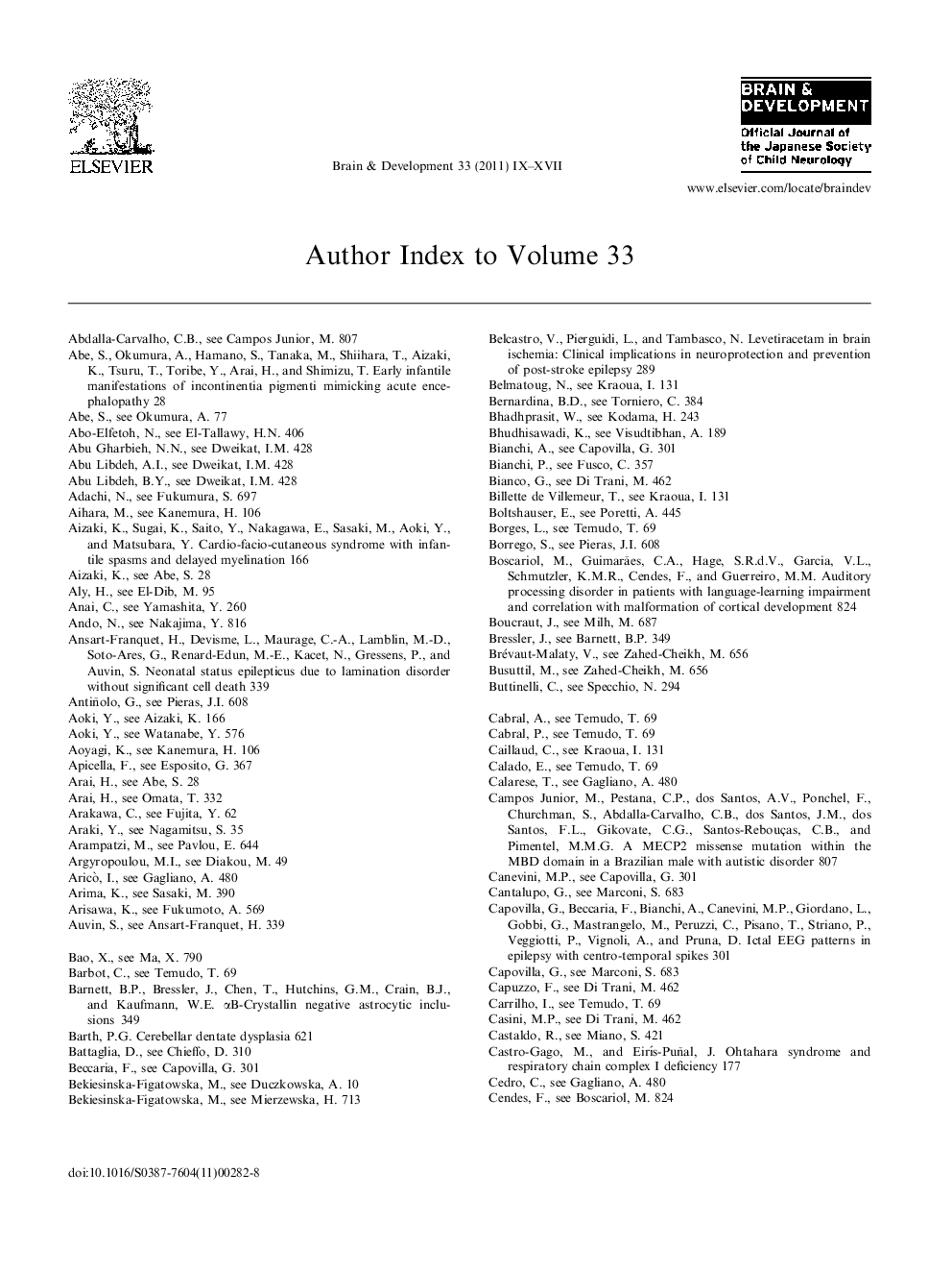 Author Index