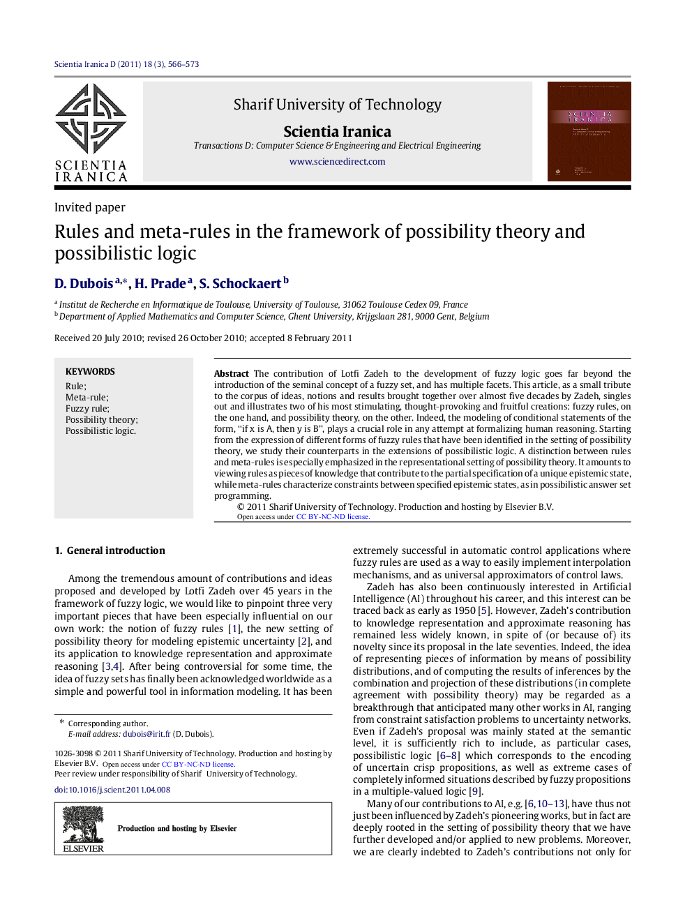 Rules and meta-rules in the framework of possibility theory and possibilistic logic