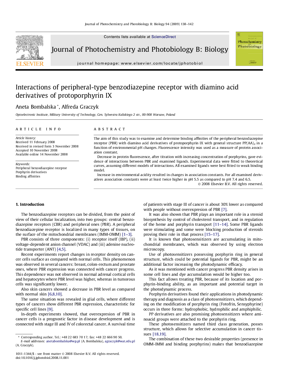 Interactions of peripheral-type benzodiazepine receptor with diamino acid derivatives of protoporphyrin IX